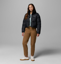 Женская укороченная стеганая куртка Columbia 1159863481 (Черный XL)