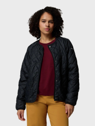 Стеганая куртка на меху Columbia 1159863561 (Черный 2X)