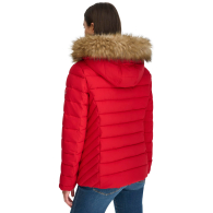 Женская стеганая куртка Tommy Hilfiger 1159863761 (Красный S)
