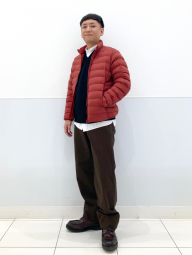 Куртка на блискавці PUFFTECH UNIQLO 1159863803 (Бордовий XL)