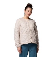 Стеганая куртка на меху Columbia 1159863925 (Молочный M)
