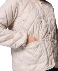 Стеганая куртка на меху Columbia 1159863925 (Молочный M)
