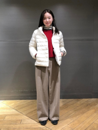 Женская ультралегкая куртка UNIQLO 1159864590 (Молочный S)