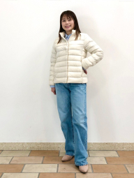 Женская ультралегкая куртка UNIQLO 1159864590 (Молочный S)