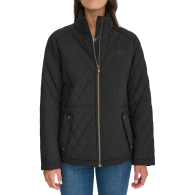 Женская стеганая куртка Tommy Hilfiger 1159864828 (Черный S)