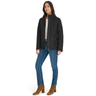 Женская стеганая куртка Tommy Hilfiger 1159864828 (Черный S)