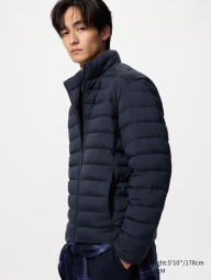 Мужская куртка UNIQLO на молнии 1159864981 (Синий XL)