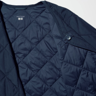 Легка куртка на гудзиках PUFFERTECH Uniqlo 1159865277 (Синій XL)