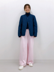 Легка куртка на гудзиках PUFFERTECH Uniqlo 1159865277 (Синій XL)