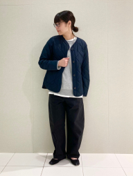 Легка куртка на гудзиках PUFFERTECH Uniqlo 1159865277 (Синій XL)