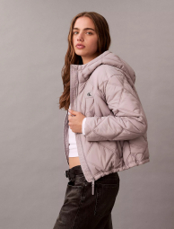 Женская стеганая куртка Calvin Klein 1159865313 (Серый XL)