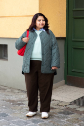 Легка куртка на гудзиках PUFFERTECH Uniqlo 1159865522 (Зелений M)