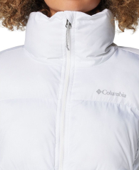 Жіноча укорочена стьобана куртка Columbia 1159894843 (Білий L)
