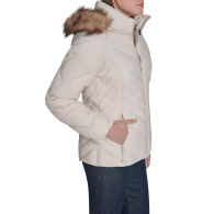 Женская стеганая куртка Tommy Hilfiger на молнии 1159908477 (Молочный XL)