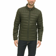 Мужская куртка Tommy Hilfiger пуховик на молнии 1160234944 (Зеленый XL)