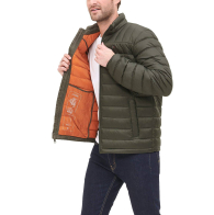Мужская куртка Tommy Hilfiger пуховик на молнии 1160234944 (Зеленый XL)