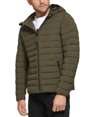 Мужская куртка Calvin Klein с капюшоном 1160640645 (Зеленый XXL)