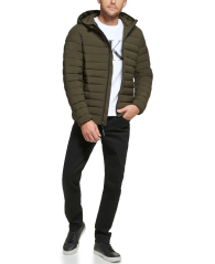 Чоловіча куртка Calvin Klein з капюшоном 1160640645 (Зелений XXL)