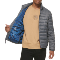 Мужская куртка Tommy Hilfiger на молнии 1160683831 (Серый XL)