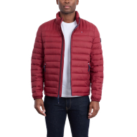 Мужская куртка Tommy Hilfiger на молнии 1160727386 (Бордовый XXL)
