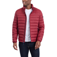 Мужская куртка Tommy Hilfiger на молнии 1160727386 (Бордовый XXL)