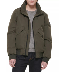 Мужская куртка Tommy Hilfiger с капюшоном 1160757981 (Зеленый M)