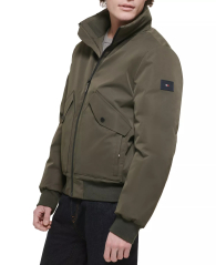 Мужская куртка Tommy Hilfiger с капюшоном 1160757981 (Зеленый M)