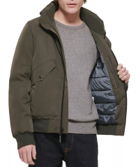 Мужская куртка Tommy Hilfiger с капюшоном 1160757981 (Зеленый M)