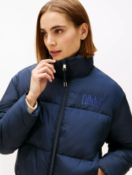 Женская укороченная куртка Tommy Hilfiger 1161041076 (Синий XXL)
