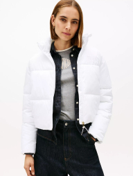 Женская укороченная куртка Tommy Hilfiger 1161148542 (Белый XL)
