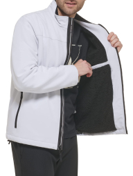 Мужская куртка Softshell Calvin Klein 1161434937 (Белый XL)