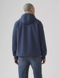 Чоловіча куртка Soft Shell Levi's з капюшоном 1161810135 (Синій XXL)