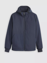 Чоловіча куртка Soft Shell Levi's з капюшоном 1161810135 (Синій XXL)