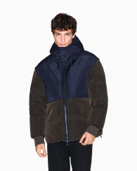 Мужская куртка Armani Exchange с отстегивающимися рукавами 1162513484 (Синий/Зеленый M)