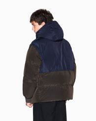 Мужская куртка Armani Exchange с отстегивающимися рукавами 1162513484 (Синий/Зеленый M)
