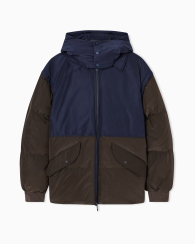 Мужская куртка Armani Exchange с отстегивающимися рукавами 1162513484 (Синий/Зеленый M)