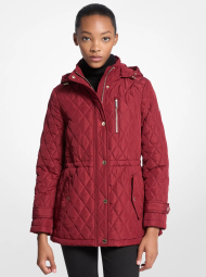 Стеганая куртка Michael Kors 1163104027 (Бордовый M)