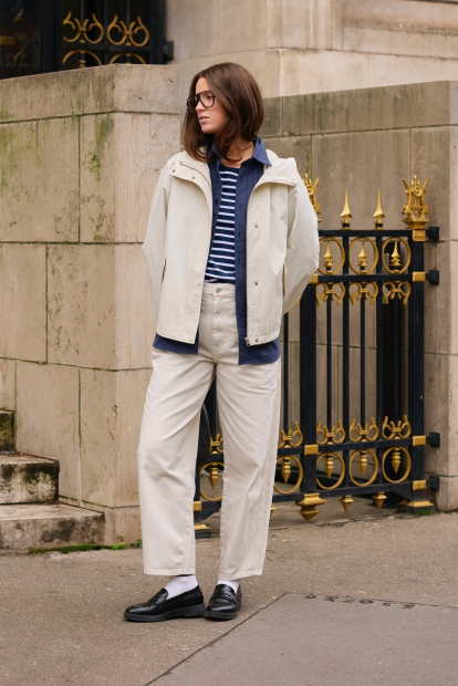 Стильний лонгслів Uniqlo 1159838469 (Синій L)