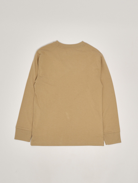 Чоловічий лонгслів для хлопчика Polo Ralph Lauren з логотипом 1159838517 (Бежевий S)