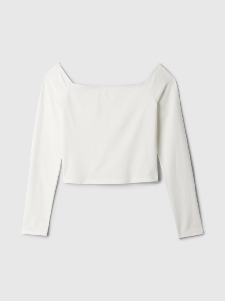 Женский лонгслив GAP 1159839267 (Белый XXL)