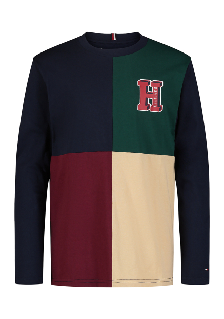 Детский лонгслив Tommy Hilfiger с логотипом 1159839428 (Разные цвета 6)