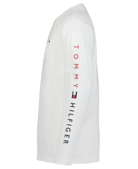 Дитячий лонгслів Tommy Hilfiger з логотипом 1159839762 (Білий 7)