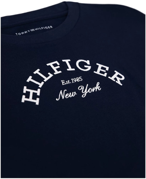 Детский лонгслив Tommy Hilfiger с вышитым логотипом 1159840286 (Синий M)