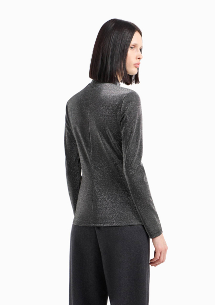 Женский лонгслив Armani Exchange 1159840405 (Серый XS)