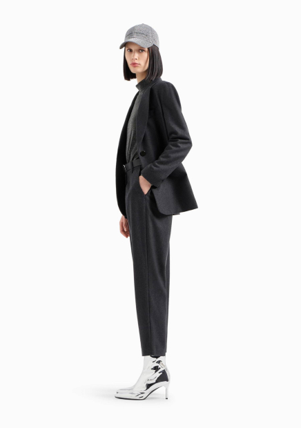 Женский лонгслив Armani Exchange 1159840405 (Серый XS)