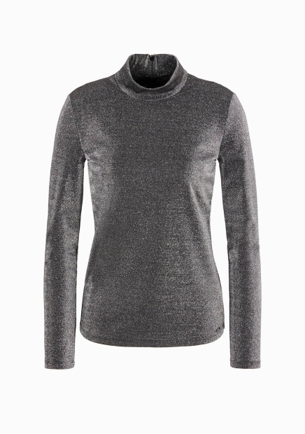 Женский лонгслив Armani Exchange 1159840405 (Серый XS)