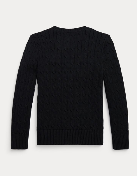 Вязанный свитер для мальчика Polo Ralph Lauren с логотипом 1159843208 (Черный 6)