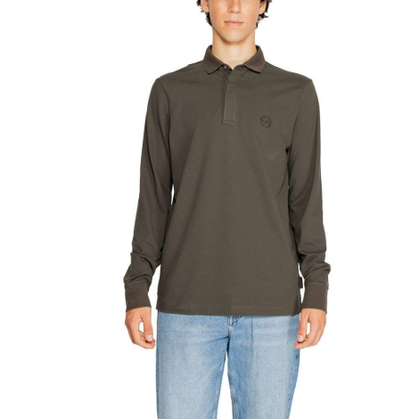 Лонгслив-поло Armani Exchange 1159843638 (Зеленый XXL)