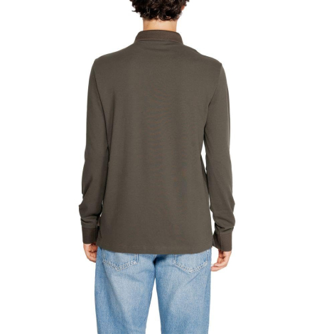 Лонгслив-поло Armani Exchange 1159843638 (Зеленый XXL)