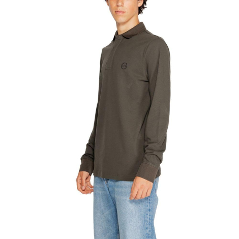 Лонгслив-поло Armani Exchange 1159843638 (Зеленый XXL)